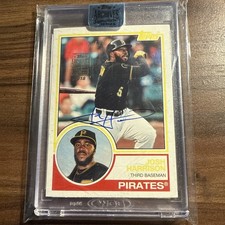 2018 Topps Archives Josh Harrison Auto Mint 16/24 Pirates
