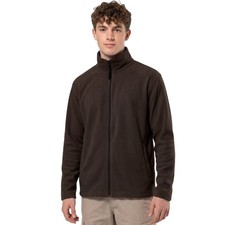 Mens Casual Warm 300gsm Microfleece Zip Jacket | Anti-Pill Full Zip Fleece Top