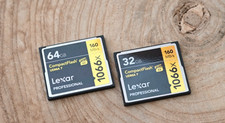 Lexar Professional 1066x 64GB 32GB CompactFlash UDMA7 CF Card