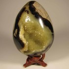 3.9" SEPTARIAN Egg Dragon Stone Sphere w/ Stand - Madagascar - 1.5 lbs. — photo 8