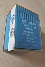 Nähnadeln, Nähmachinennadeln Fa. Schmetz, 100 Stck., 03 : 36 , Nm: 70
