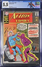Action Comics #340 CGC 5.5 1st App. Parasite Raymond Maxwell Jensen - 4624254002