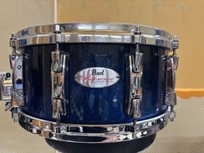 Pearl Reference Schlagzeug Snare Blue Sparkle Finish mit Remo Head