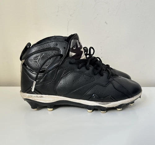 Scarpe da calcio Nike Air Jordan 7 Retro TD nere da uomo taglia 9 5 719543 010