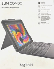 Logitech iPad 5th/6th Gen Combo Case w/ Detachable Bluetooth Keyboard - RETAIL