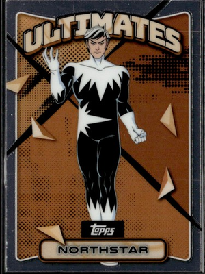 #ad 2025 Topps Chrome Marvel Ultimates Northstar #9 Trading Card $1.99