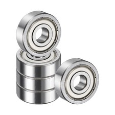 5 Pack 8 x 24 x 8mm 628ZZ Deep Groove Ball Bearings, ABEC5
