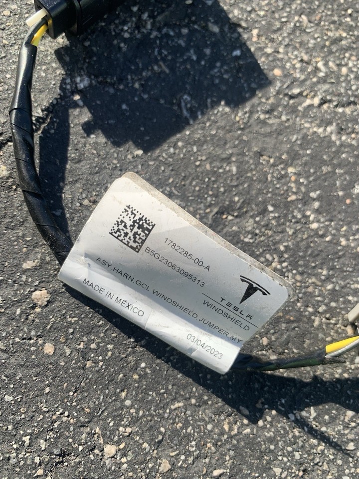 NEW OEM Tesla Model Y Windshield Harness Assembly 1782285-00-A | eBay
