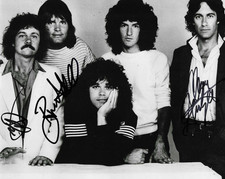 *  REO SPEEDWAGON * signed 8x10 photo * HALL, GRATZER & DOUGHTY * COA *