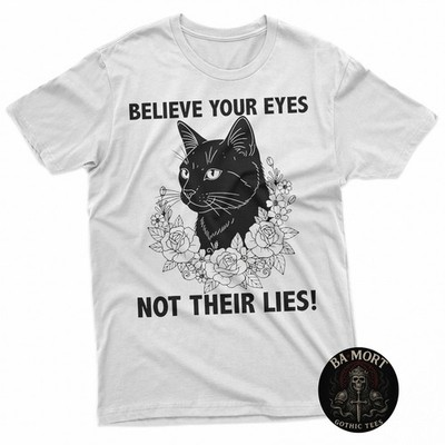 Gothic Cat Quote T-Shirt