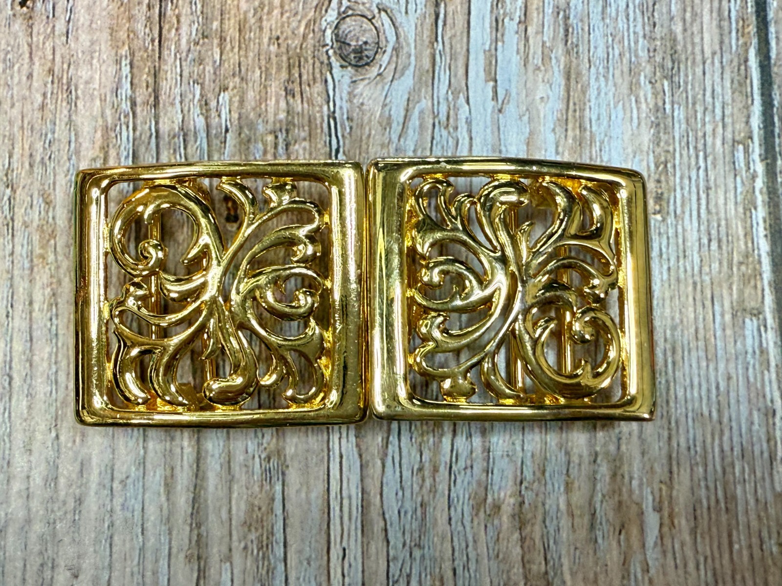 Modernest Square Openwork  Interlocking Two Piece… - image 18