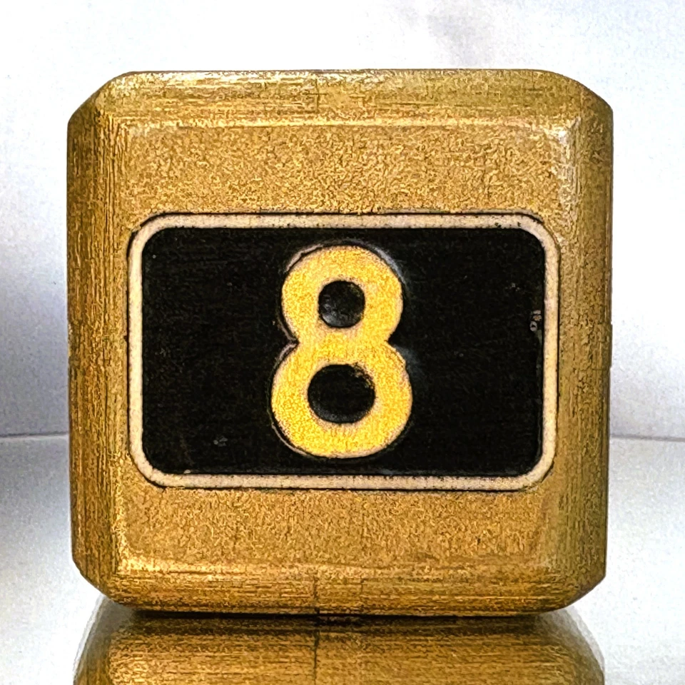 Railway Rolls - Full Steam Ahead - Backgammon Doubling Cube 36mm - Image 4 of 4