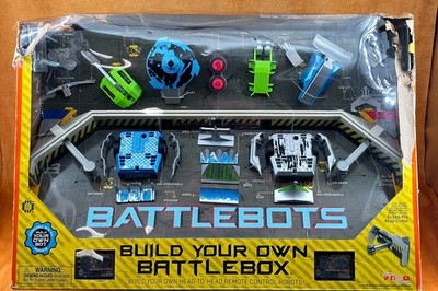 NEW HEXBUG BattleBots Build Your Own BattleBox Arena RC Robot Playset Sealed