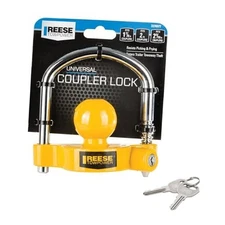  Towpower 72783 Trailer Coupler Lock, 1-7/8" Universal Trailer Coupler Lock