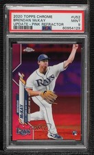 2020 Chrome Update Target Debut Pink Refractor Brendan McKay Rookie RC 0i76