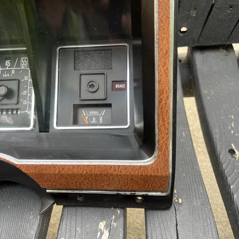 Velocímetro de tablero negro 90 k Ford Econoline E150 E250 E350 75-91 furgoneta Foto 4 de 4