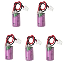 5pcs for Tadiran TL-5902 3.6V 1/2 AA 1200mAh ER14250 with Plug Li-ion Battery