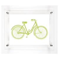 Mitchell Black Bicycle Hers Decorative Framed Wall Canvas Kiwi (12x15) on sale Mitchell Black Bicycle Hers Decorative Framed Wall Canvas Kiwi (12x15) on sale