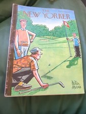 1956 August 25 , THE NEW YORKER MAGAZINE - ILLUSTRATED COVER ART