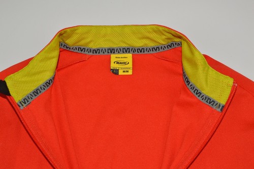 Mavic Tech Wick Warm Erco Cuff Microfleece Cycling Red Jacket 996366 S09 Size M - Picture 3 of 12