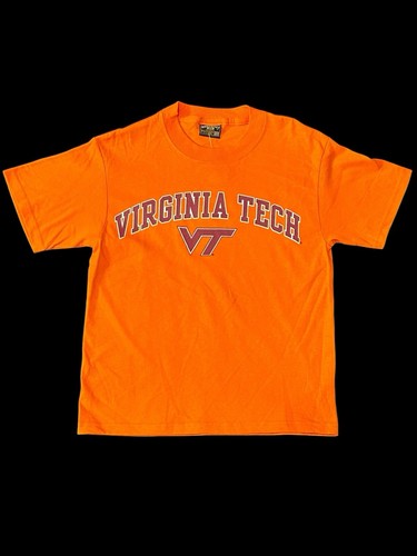 Virginia Tech VT Youth Medium kurzärmliges T-Shirt Hokies Steve & Barry - neu mit Etikett
