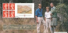 King Charles III Retail Booklet GB Bradbury FDC Balmoral 1998 (97586)
