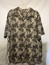 daniel cremieux XLT mens button up short sleeve shirt