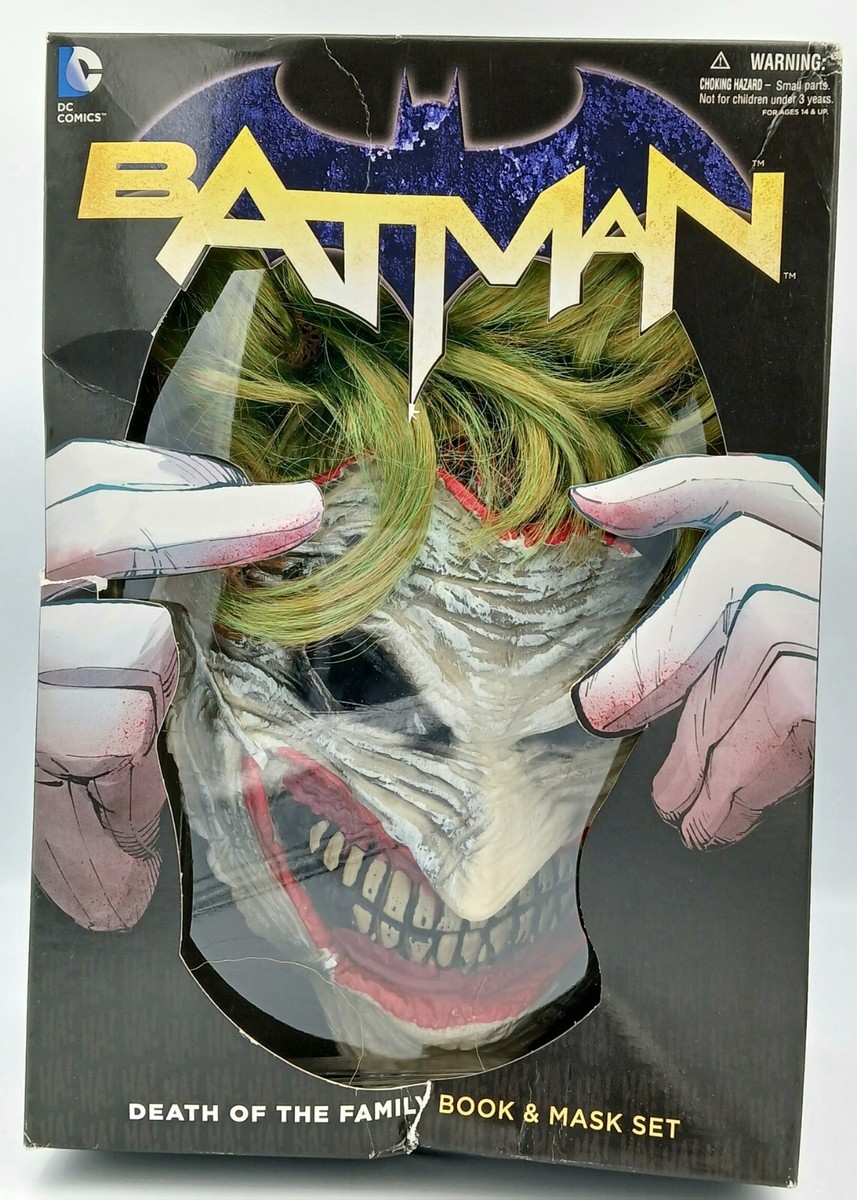 Batman: Death of the Family Book and Joker Mask Set by Scott