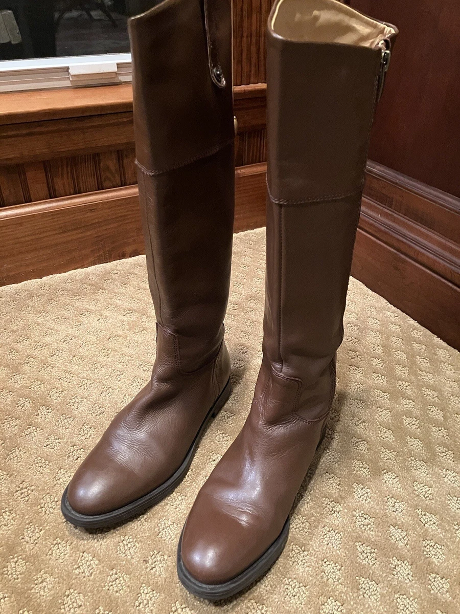 Enzo Angiolini Ellerby Women s Size 8 M Brown Leather High Boots