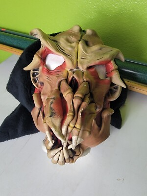 Vintage Rare 1994 Be Something Studios Alien Predator Halloween Mask Full Face