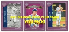 2021 PANINI Diamond Kings PLUM FRAME You Choice $2 or 2 Card Minimum YOU PICK!
