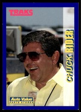 Chuck Rider 1994 Traks Auto Value Parts Stores Collector Cards # 24 Base