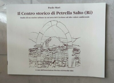 MARI DAS HISTORISCHE ZENTRUM VON PETRELLA SPRUNG (RI) URBANER KERN CICOLANO