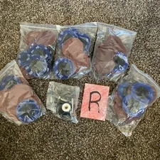 50x 2 inch Multi Surface  Roll Lock Die Grinder Sanding Pads 36,60,80,120,240