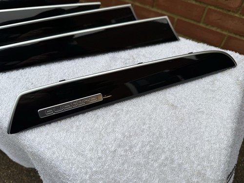 AUDI A4/S4/RS4 B8 B8.5 2008-2015 QUATTRO INTERNI PIANOFORTE NERO SET ASSETTO - Foto 2 di 9