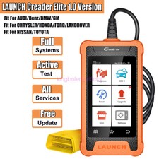 2026launch Creader Elite 1.0 Auto Bidirectional Scanner For Audi Benz Bmw Gm