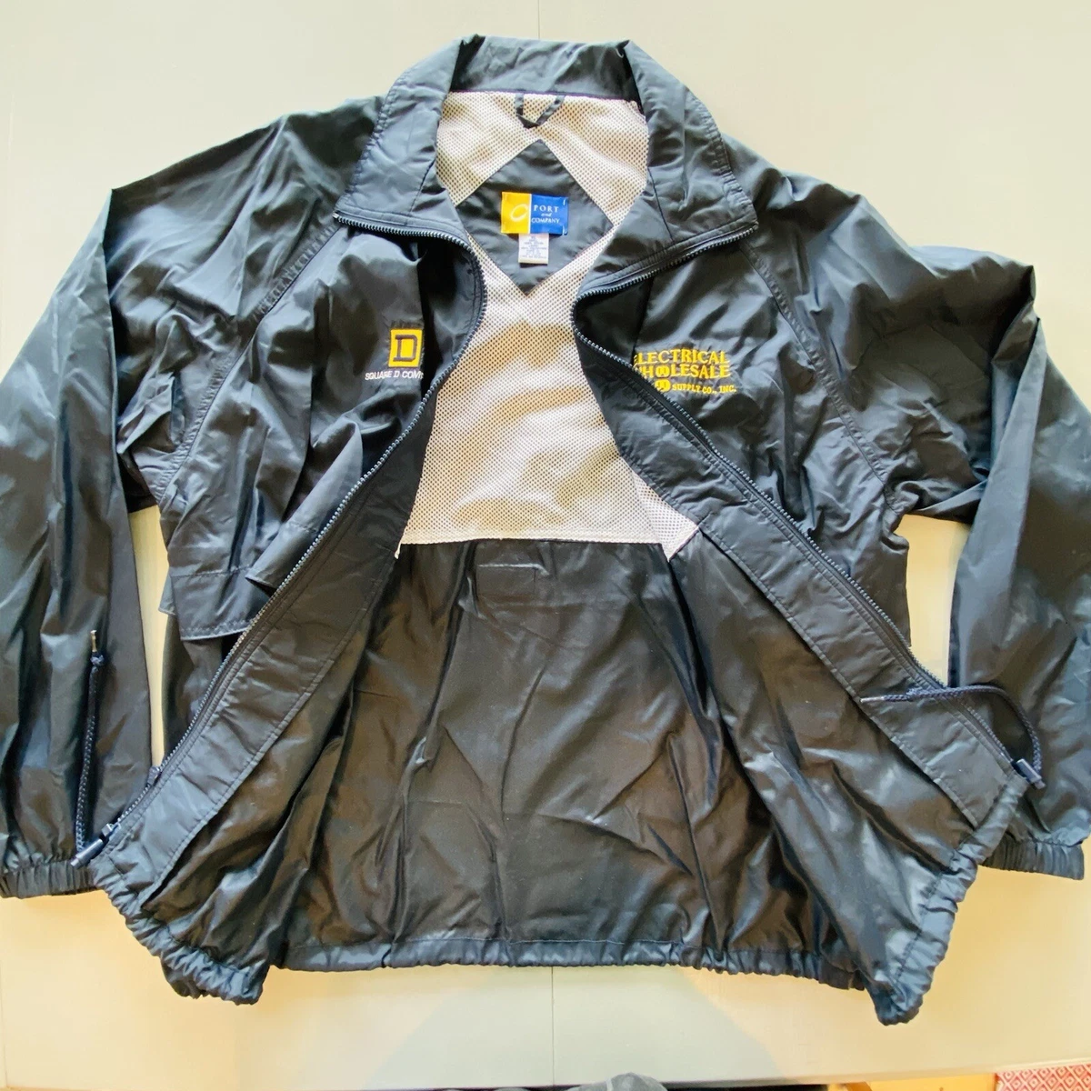 Two tone shop windbreaker wholesale