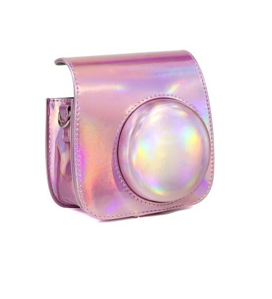 Groovy Case for Fuji Instax Mini Camera- Iridescent Pink