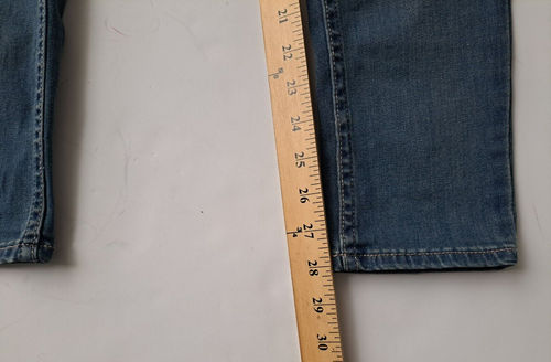 Levi's 535 Waterless Super Skinny Blue Denim Jeans Women's 32 (32X30) - Picture 7 of 16