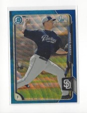 2015 Bowman Chrome Prospects Baseball Blue Wave Refractor Singles - You Choose