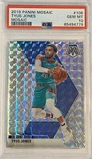 2019 Panini Mosaic Tyus Jones Mosaic Memphis Grizzlies NBA #106 PSA 10 Gem Mint