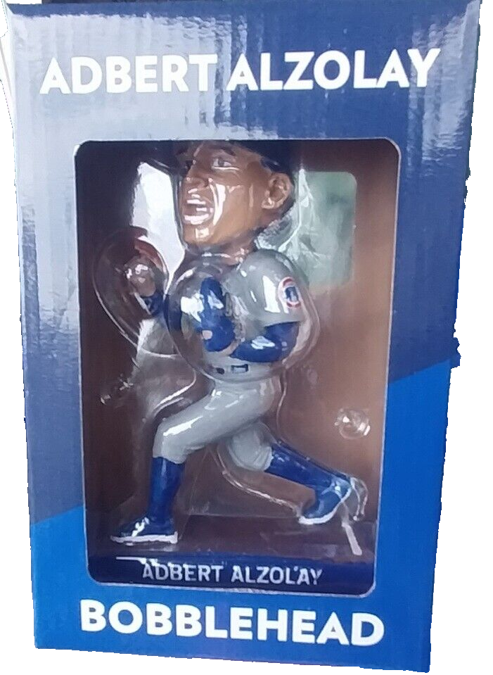 Brand New Adbert Alzolay Chicago Cubs Bobblehead From The 6/22/24