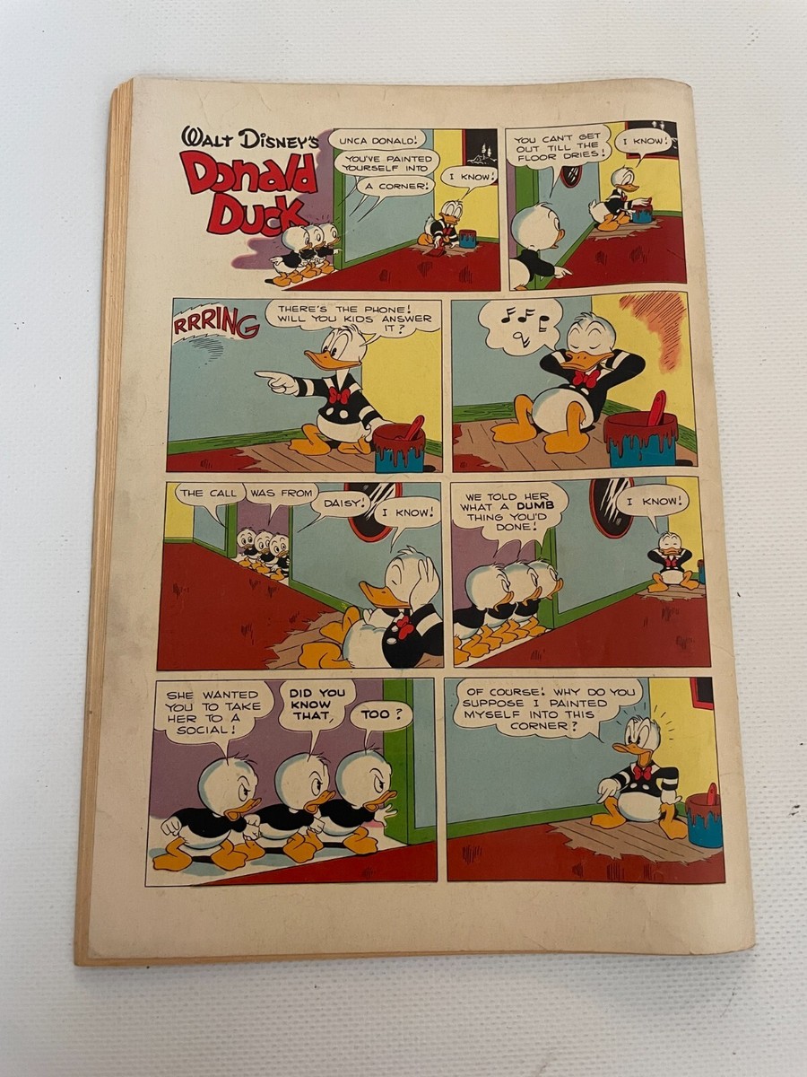 Four Color #422 VG/FN Dell Golden Age Comic Book Donald Duck Walt