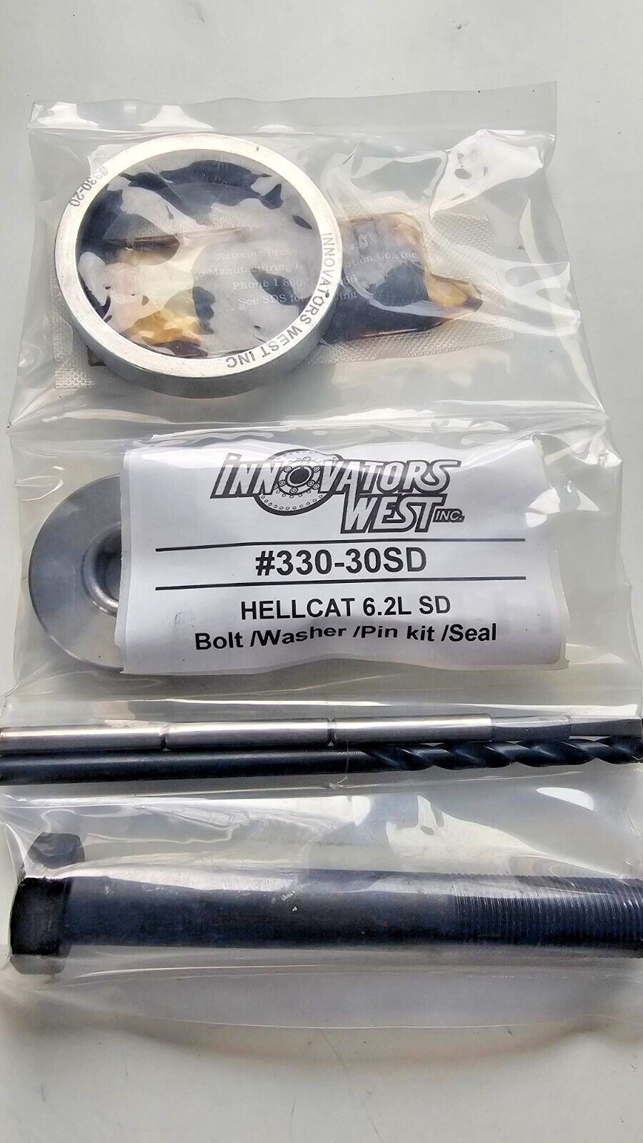 IW 9 crank balancer with SD hub / crank pin kit for supercharged