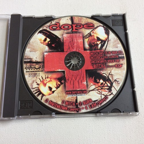 Dope Bitch PROMO CD RARE Nu Metal Industrial Metal Twisted Method '03 Recon - Picture 3 of 3