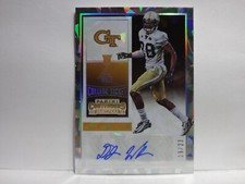 D.J. WHITE 2015 PANINI CONTENDERS CRACKED ICE COLLEGE TICKET AUTO RC # /23