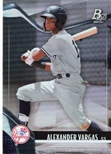 Alexander Vargas Bowman Platinum 2021 Baseball Card #TOP-54