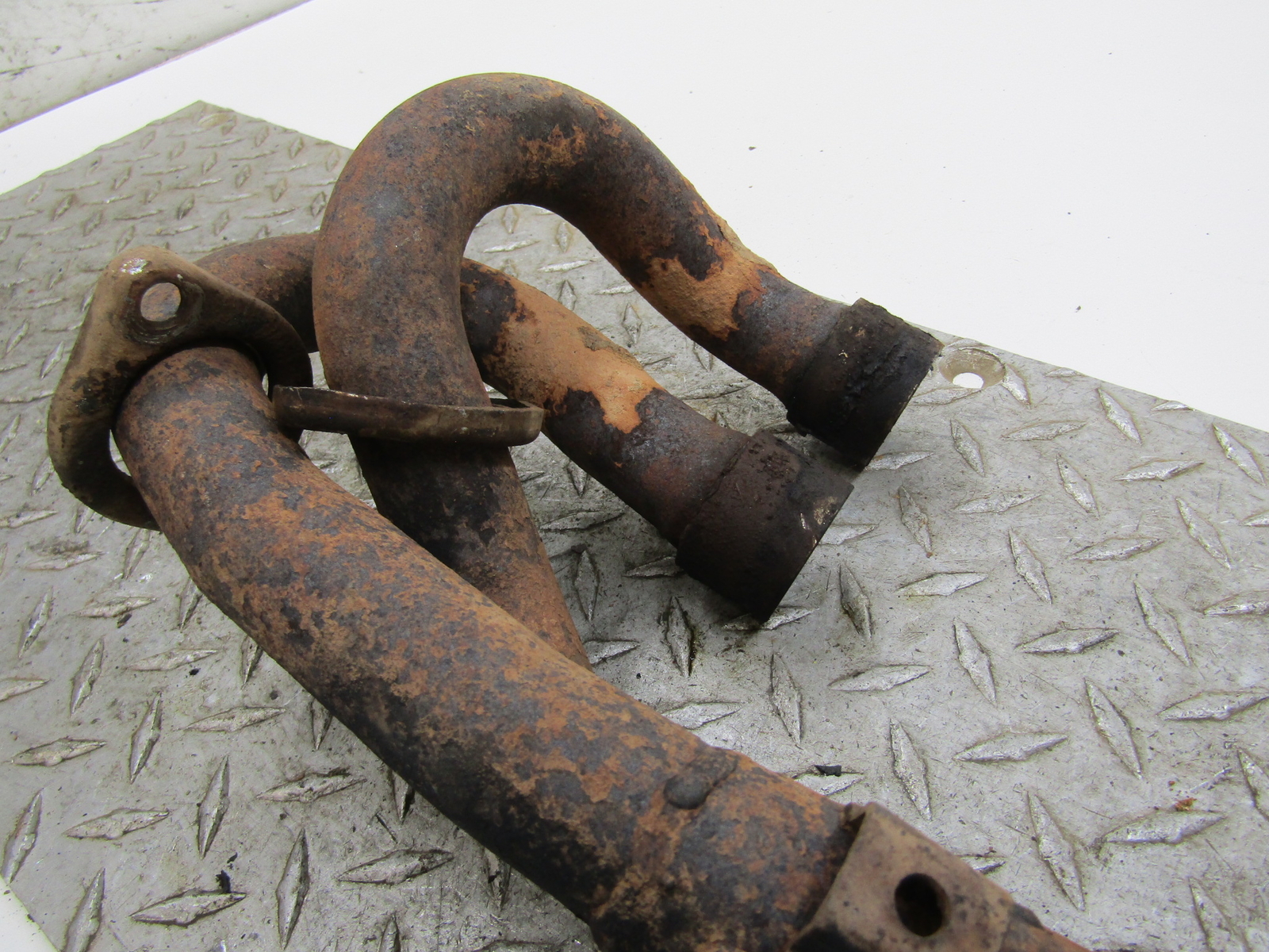 2004 YAMAHA GRIZZLY 660 EXHAUST HEADER PIPE eBay