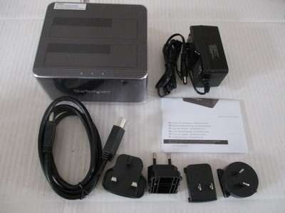 StarTech SDOCK2U33 USB-B 3.0 2-bay Festplatten Dockingstation mit UASP SATA-