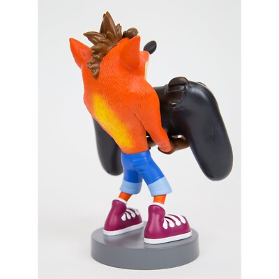Cableguys Crash Bandicoot Coco Support Manette et Porte Telephone - Gaming Accessoire et Figurine pour Bureau et Gamer Setup, Compatible avec Xbox, PlayStation et la Plupart des Manettes